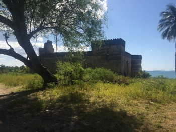 Ramani 2: Magofu ya Kilwa Kisiwani.  Figure 2: Ruins of Kilwa Kisiwani.