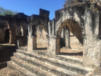 ambayo yanaonyesha maisha ya kila siku na utamaduni wa zamani wa waswahili. Ramani 3: Magofu ya Songo Mnara. Figure 3: Ruins of Songo Mnara.